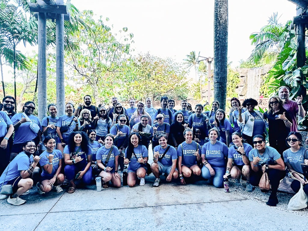 HPU welcomed its inaugural cohort of OTD students in January 2024 at its Honolulu campus