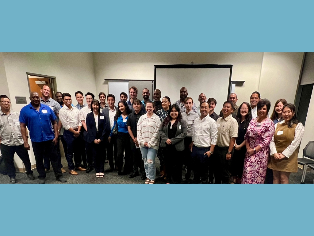 HPU College of Business students met and networked with 20 First Hawaiian Bank employees from various departments