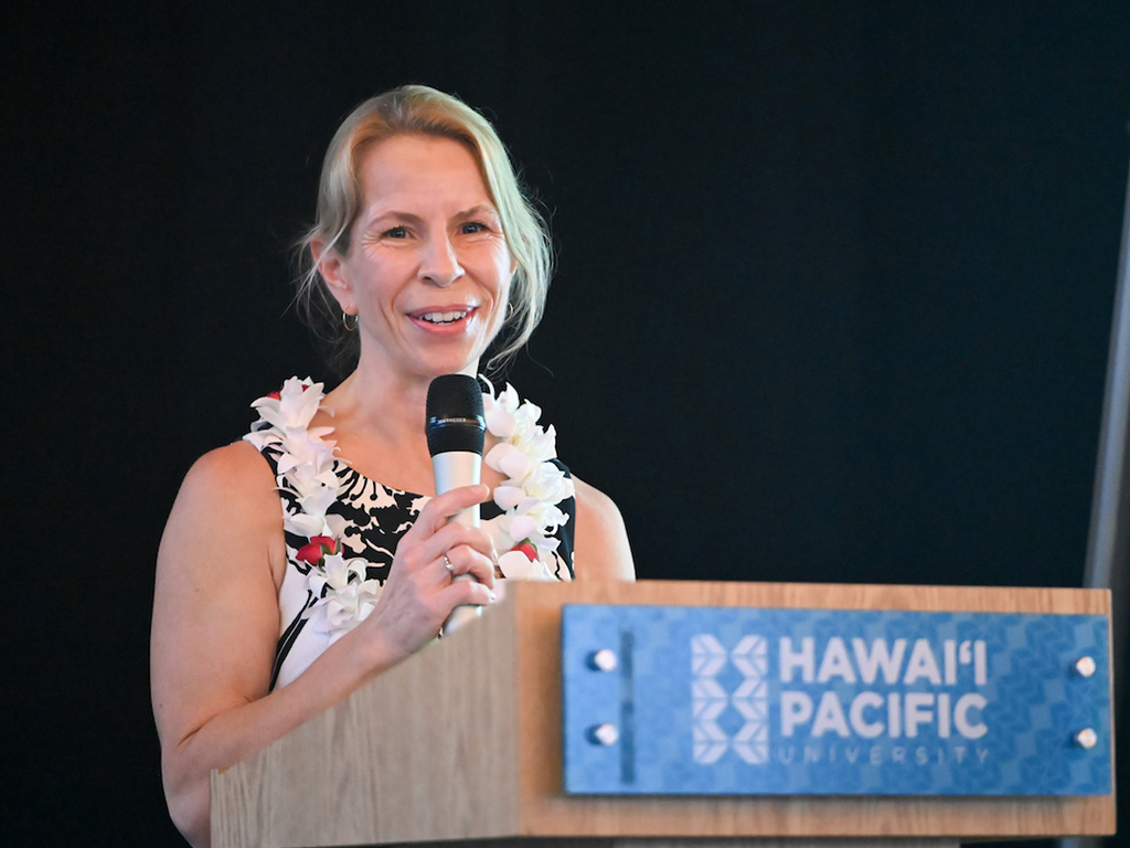 Professor and Dean of the Graduate College of Health Sciences Tricia Catalino