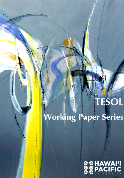tesol working papers cover