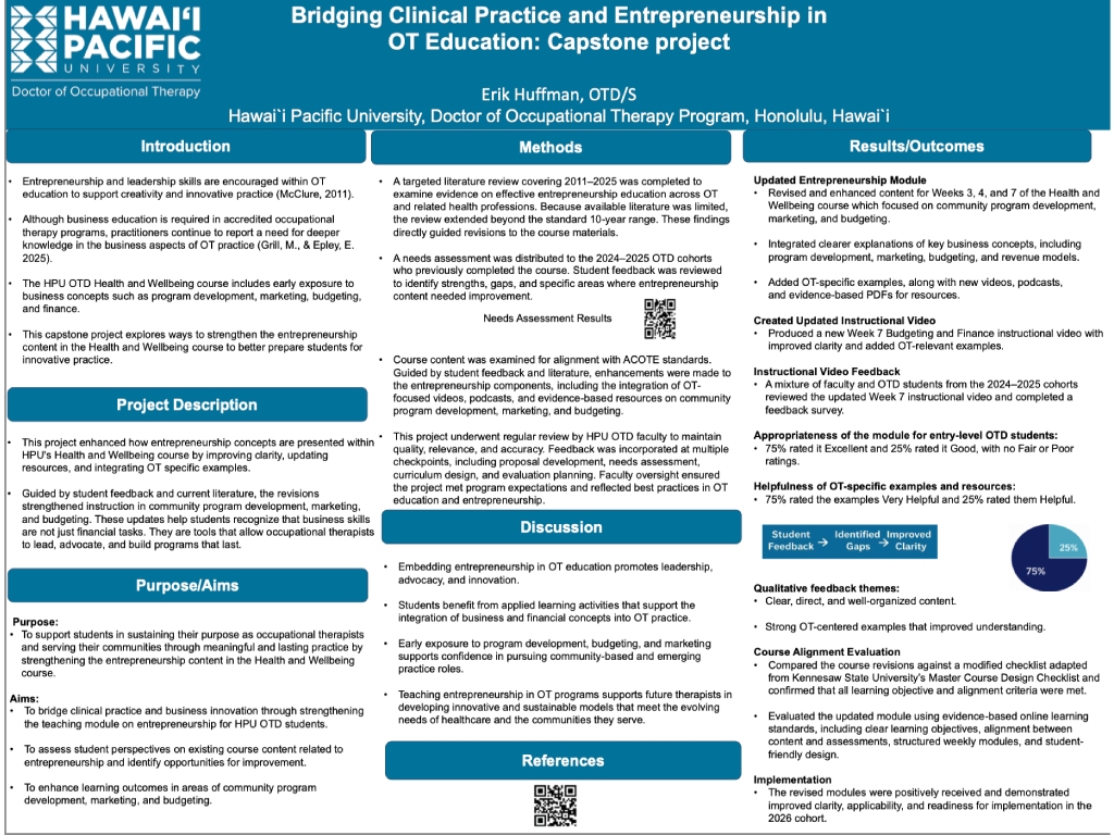 Huffman image poster