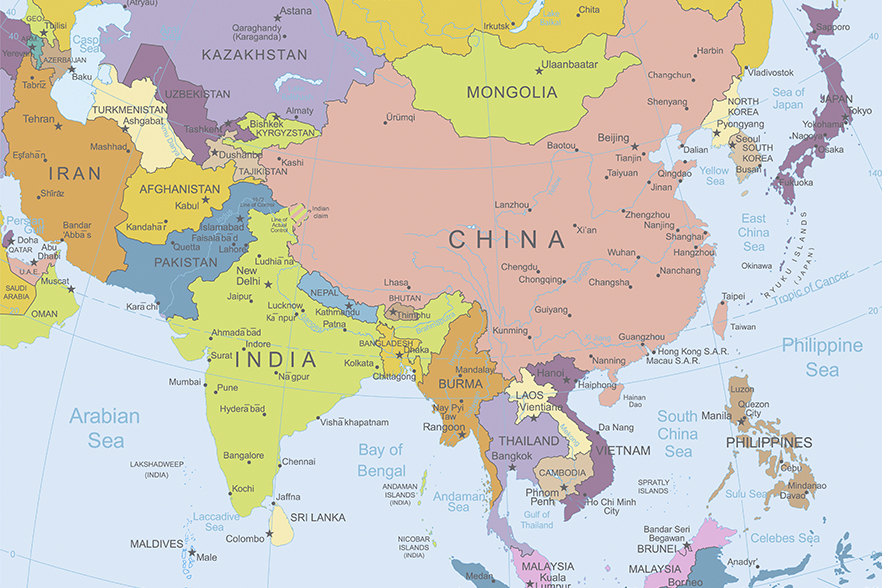 Map Of Thailand To Japan - Maps of the World